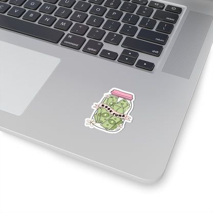 Cute Book Fund Stickers, Fundraiser Stickers, Planner Accessories, Laptop Decor, Book Lovers Gifts, Creative Fundraising