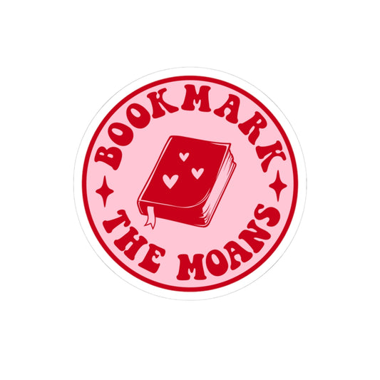 Cute Bookmark Kiss-Cut Stickers - Fun & Quirky Decor for Book Lovers, Perfect for Journals, Laptops, Gifts, and More!