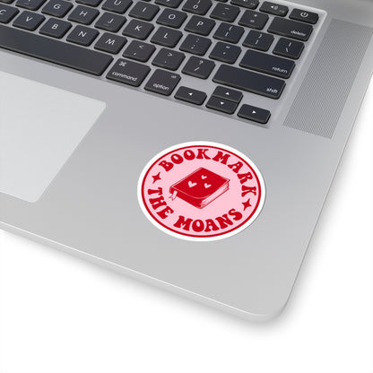 Cute Bookmark Kiss-Cut Stickers - Fun & Quirky Decor for Book Lovers, Perfect for Journals, Laptops, Gifts, and More!