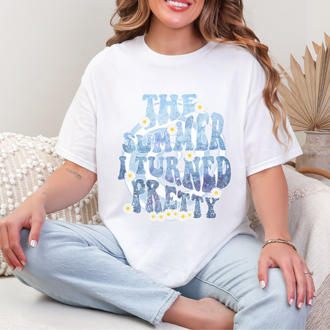 The summer I turned pretty Unisex Heavy Cotton Tee