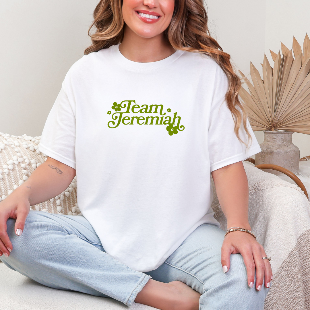 Team Jeremiah the summer I turned pretty Unisex Heavy Cotton Tee