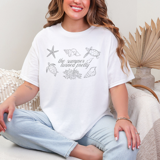 Summer Vibes Unisex Tee - 'the summer I turned pretty tshirt'