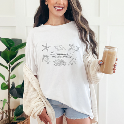Summer Vibes Unisex Tee - 'the summer I turned pretty tshirt'