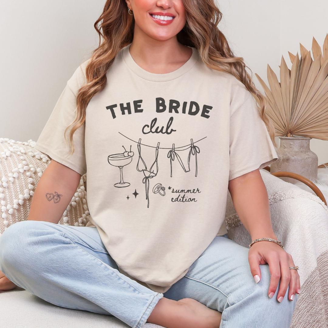 The Bride Club Summer Edition Graphic T-Shirt