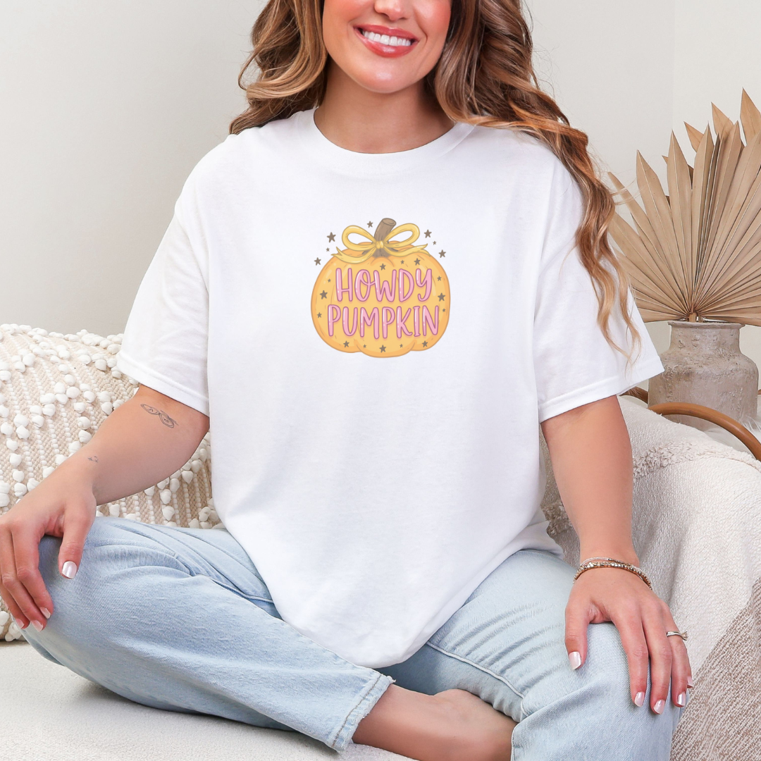 Howdy Pumpkin T-Shirt | Western Fall Graphic Tee