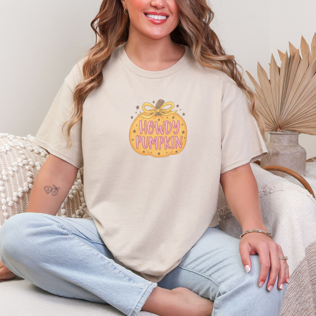 Howdy Pumpkin T-Shirt | Western Fall Graphic Tee